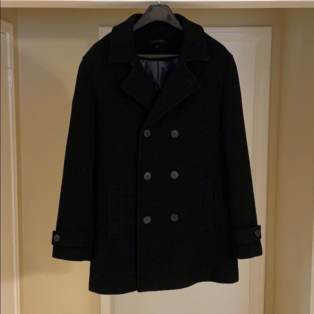 Calvin Klein Men’s Double Breasted Coat